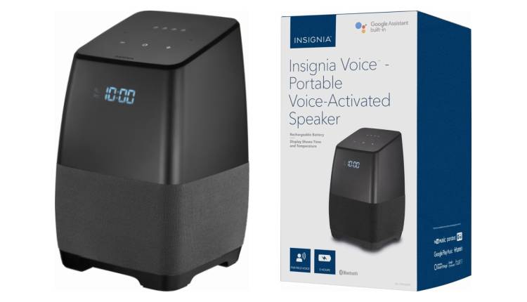 Voice Smart Portable Bluetooth Speaker NS-CSPGASP2 5865906